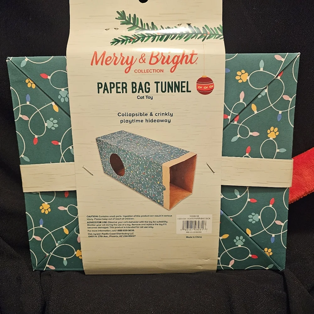 Merry & Bright Cat Christmas Toy Set